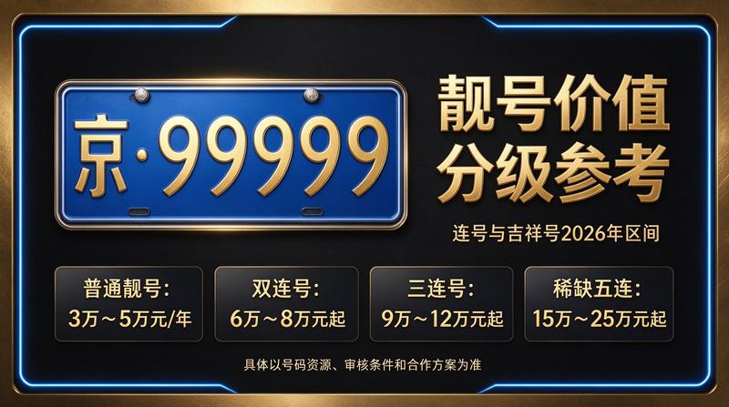 2026年北京新能源车牌租赁示意图